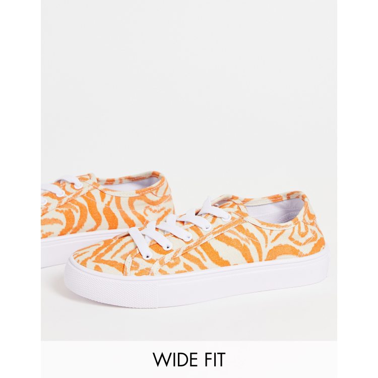 tiger print sneakers