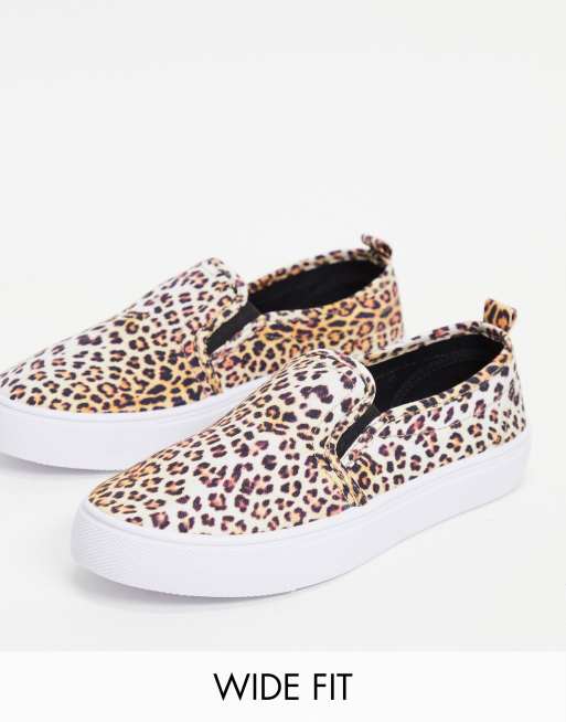 Leopard print cheap trainers asos