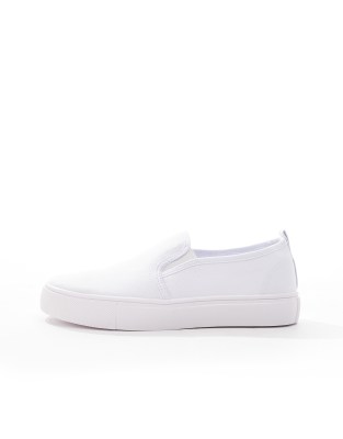 plimsolls slip on womens