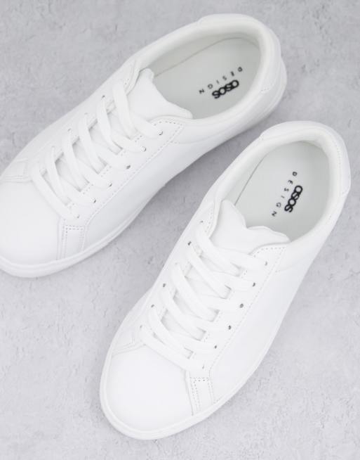 White designer cheap womens trainers