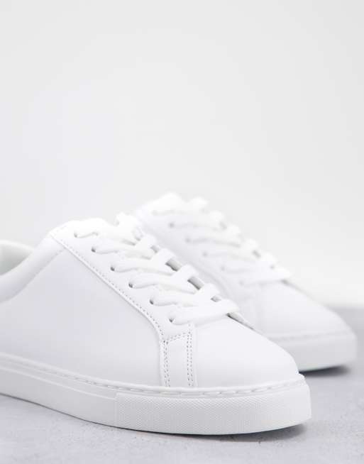 Asos design sneakers in hot sale white