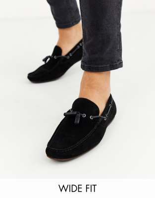 asos black suede shoes