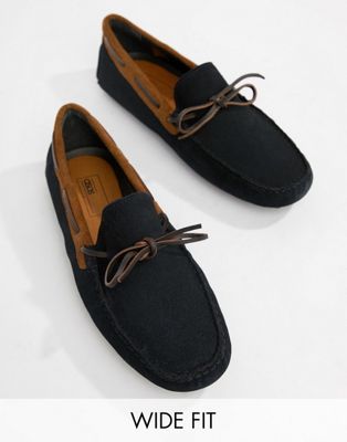 asos navy shoes