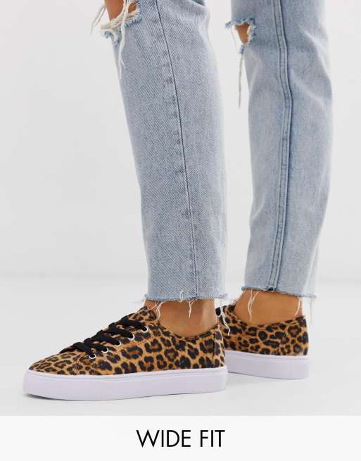 Leopard print hot sale trainers asos