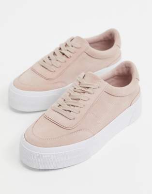 suede chunky trainers