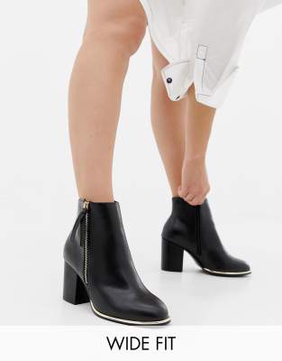 asos wide fit ankle boots