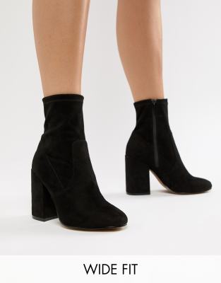 black sock boots asos