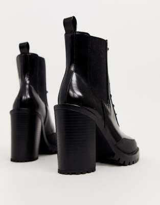 black lace up boots asos