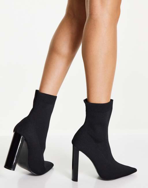 Asos black hot sale sock boots