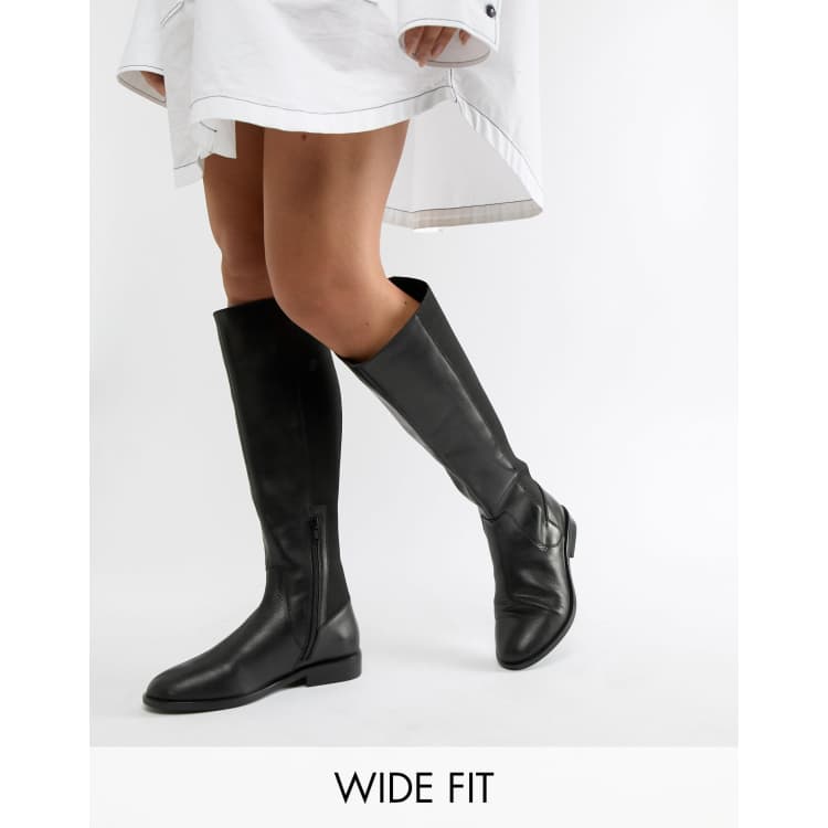 Asos wide fit sales knee high boots