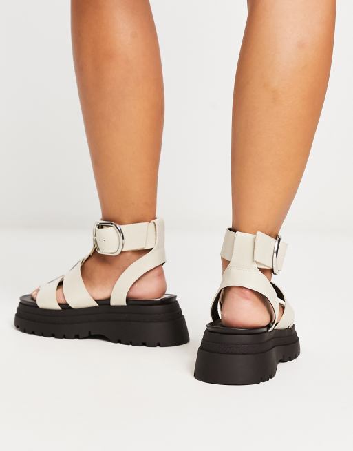 Asos buckle sandals hot sale