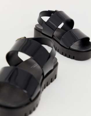 wide fit jelly sandals
