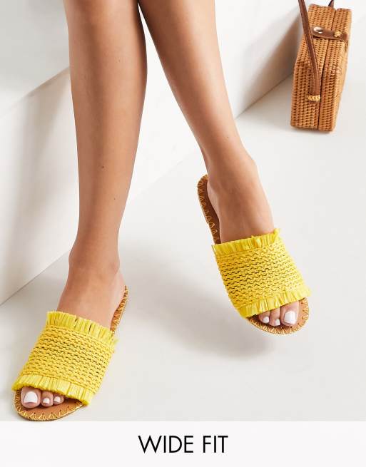 wide fit mules asos
