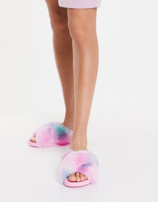 fluffy sliders wide fit