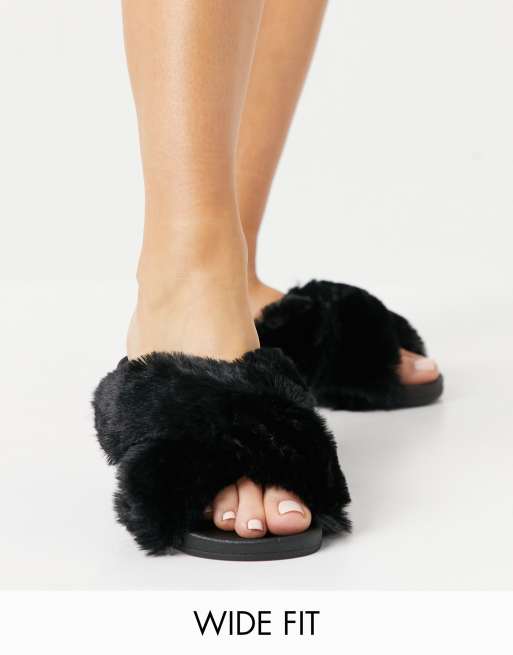 Fluffy sales sliders asos