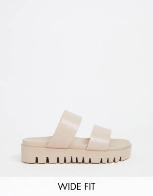 wide fit jelly sandals
