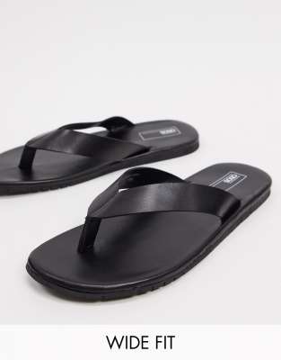 wide fit sliders mens