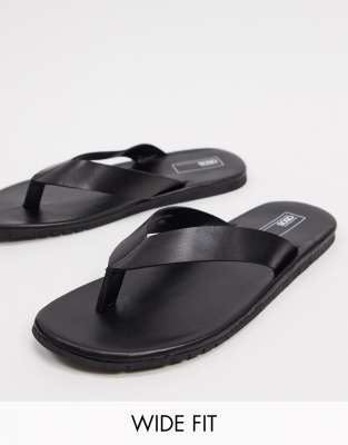 mens wide fit sliders