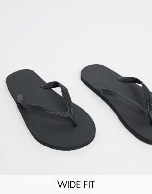 wide flip flops for women