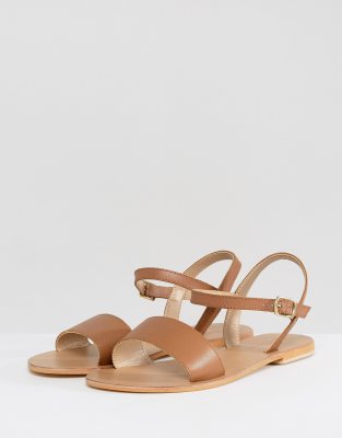 leather sandals wide fit