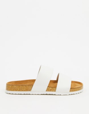 two strap mule sandals