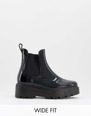 asos chunky chelsea boots