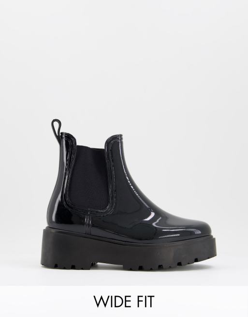 Wide chelsea clearance rain boots