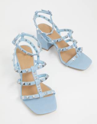 cornflower blue sandals