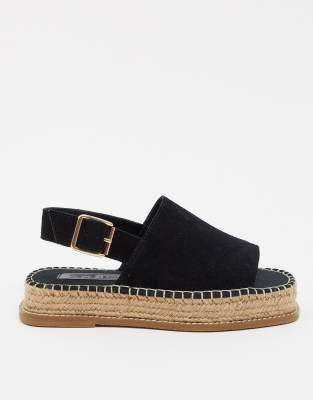 wide fit flatform espadrilles