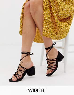 asos block heel sandals