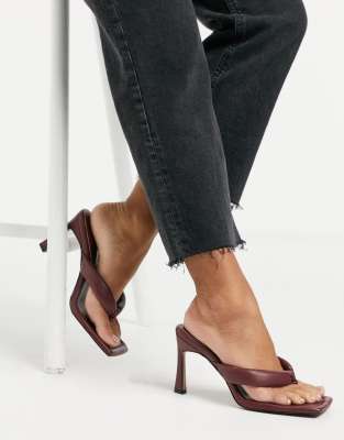 burgundy heels wide fit