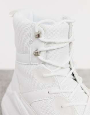 wide fit high top trainers