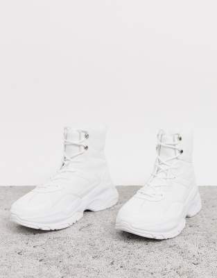chunky high top trainers