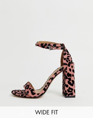 leopard heels asos