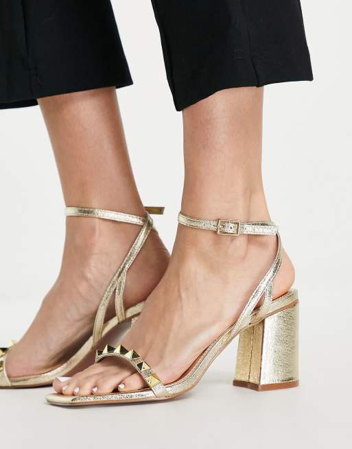 Asos hot sale studded heels