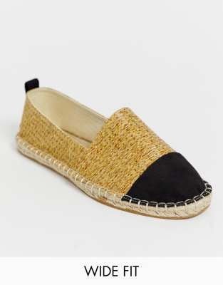 asos wide fit espadrilles