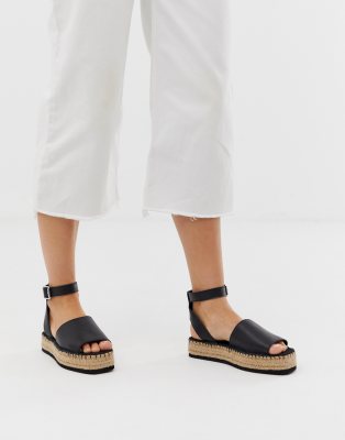 jacoba leather flatform espadrilles