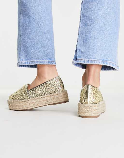 Weave best sale platform espadrilles