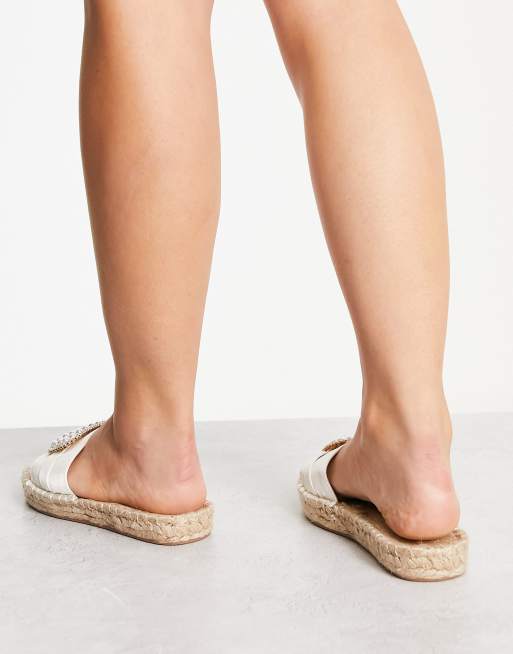 Espadrilles best sale with pearls