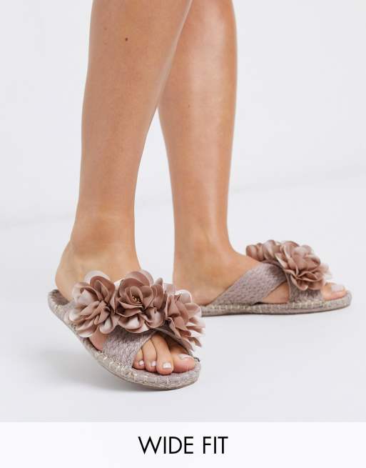 wide fit mules asos