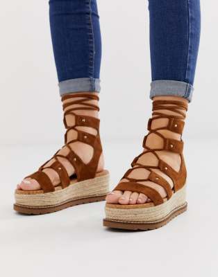 asos design jive flatform espadrilles