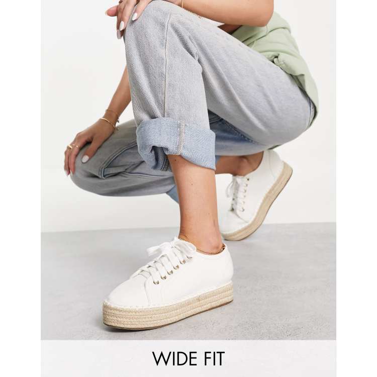 Flatform hot sale espadrille sneakers