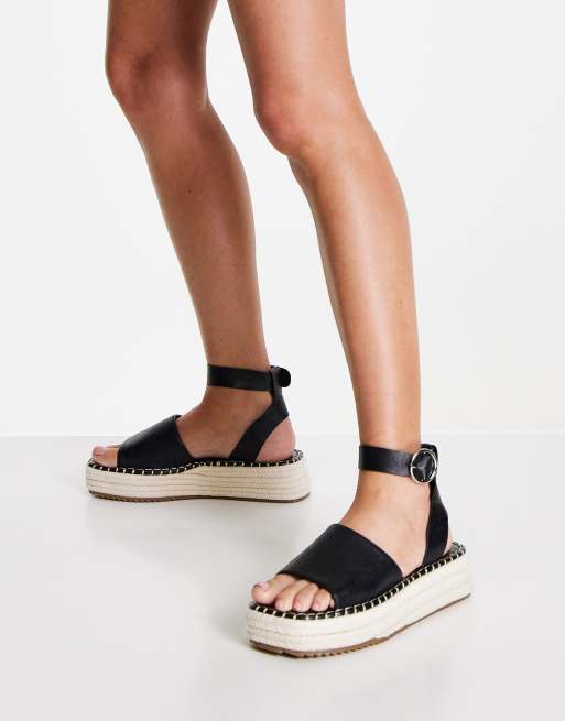 Asos best sale black espadrilles