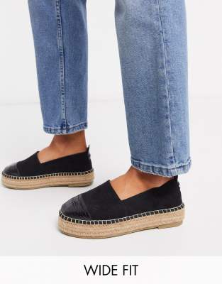 womens extra wide espadrilles