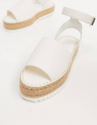 white wedges asos