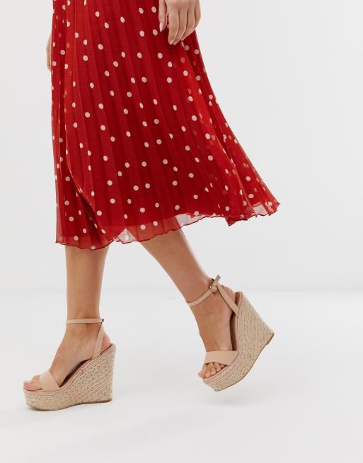 Asos design justina espadrille sales wedges