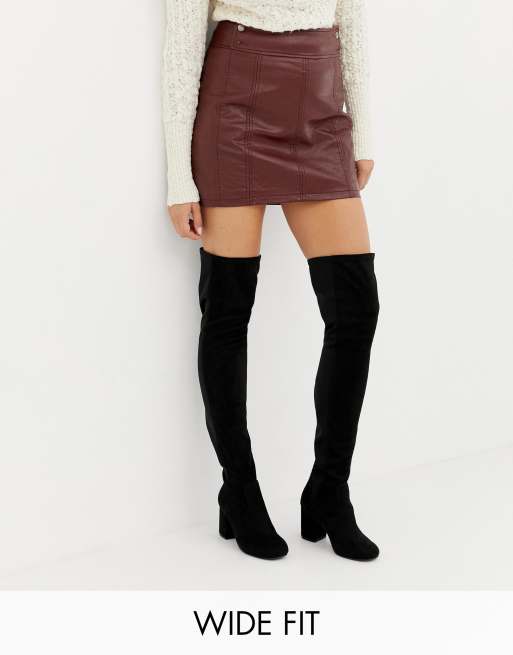 Thigh high hotsell boots asos