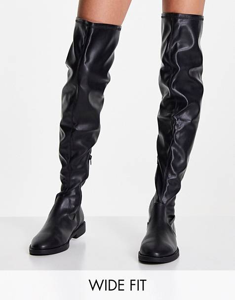 New Womens SO American Heritage Knee High Boots Style Binder Black  133B 