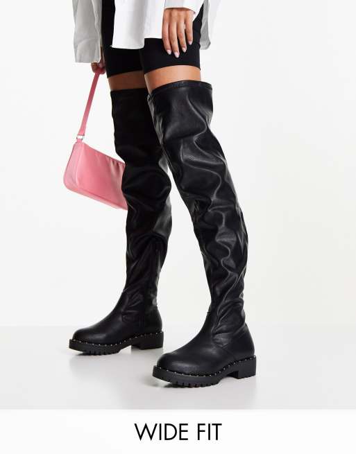 Asos overknee outlet stiefel