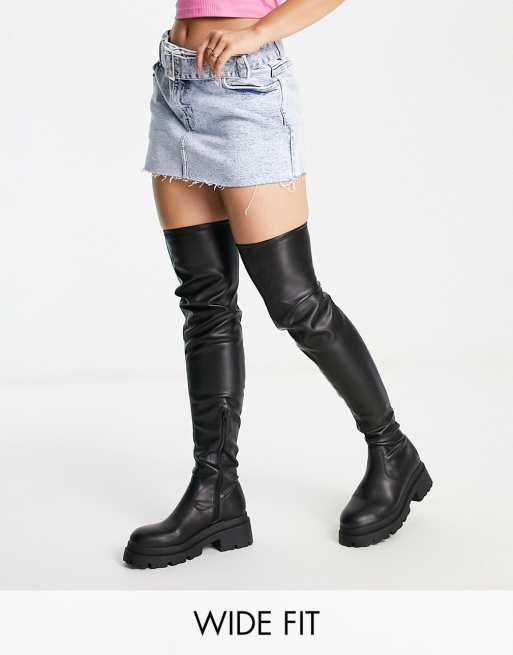 Asos tall thigh high cheap boots